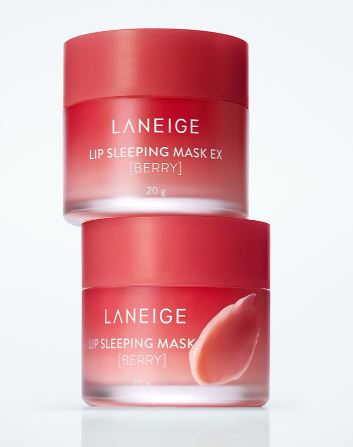 [Laneige] Mascarilla de noche para labios - Baya