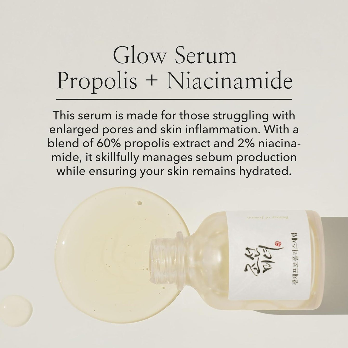 [Beauty Of Joseon] Suero Iluminador: Propóleo + Niacinamida