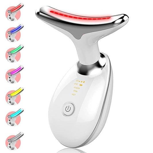 SculptGlow Pro: 7-in-1 Neck & Facial Contour Massager